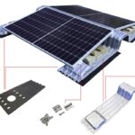 iFIX-Ost-West-Hauptblech-Installation-Solarmodul-Flachdach